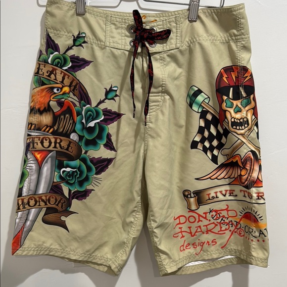 Ed Hardy Swim Shorts